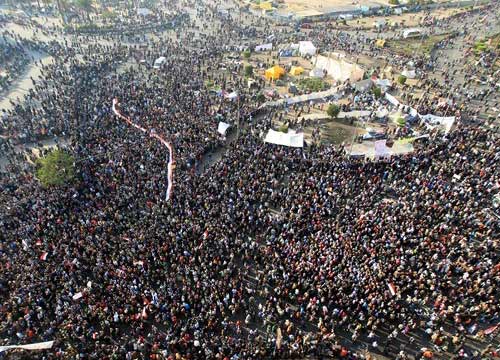 ฝ่ายต้านรบ.อียิปต์เริ่มชุมนุมแล้วหลายพันคน
